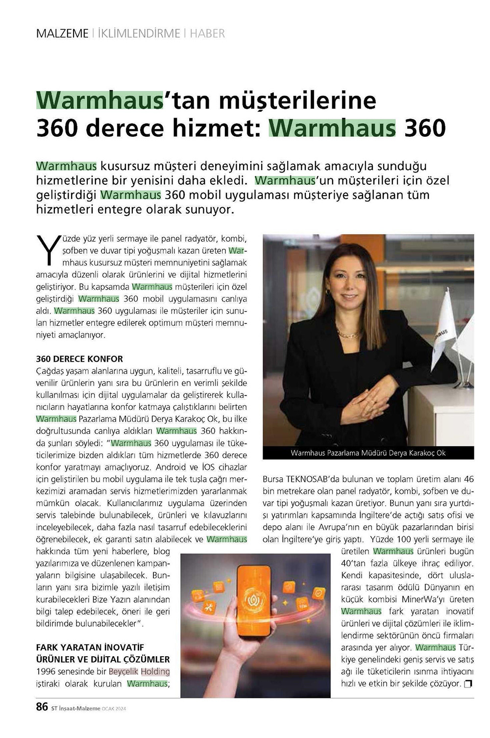 Warmhaus'tan müşterilerine 360 derece hizmet: Warnhaus 360