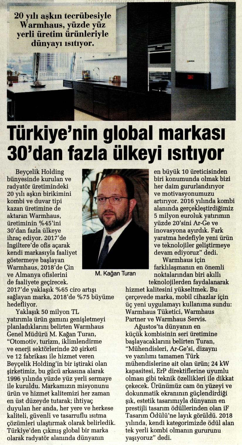Türkiye'nin Global Markası 30'dan Fazla Ülkeyi Isıtıyor