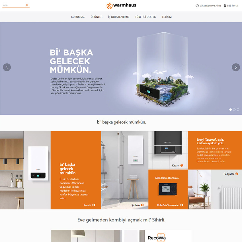 Warmhaus Web Sitesi Yenilendi