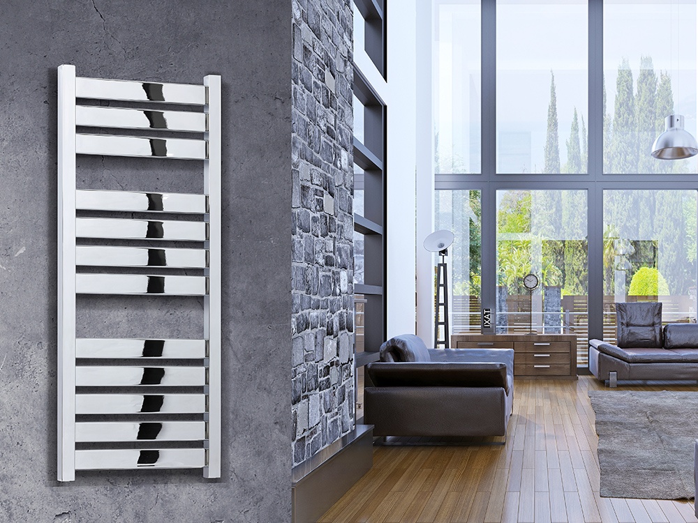 Chrome Straight Radiator