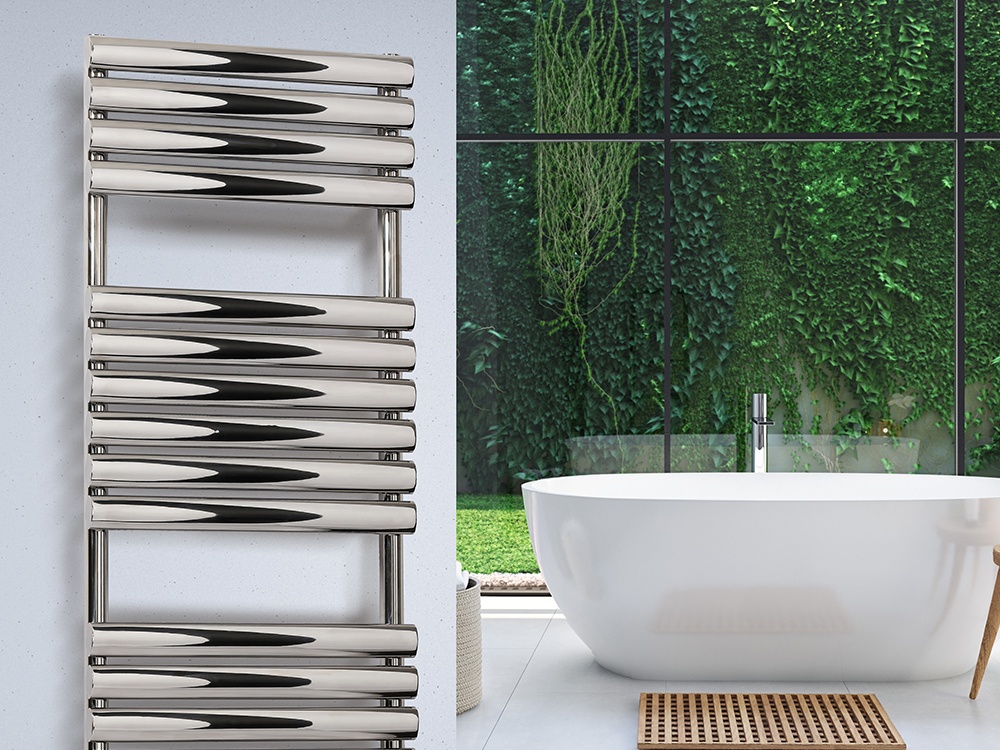 Chrome Straight Radiator