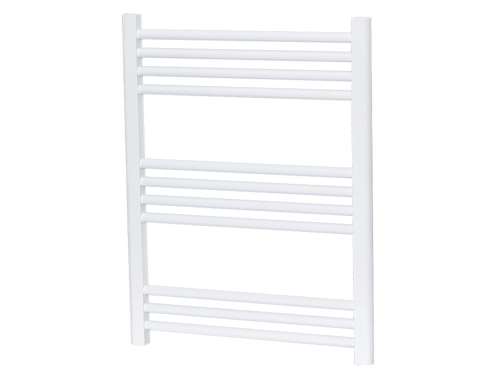 White Straight Radiator